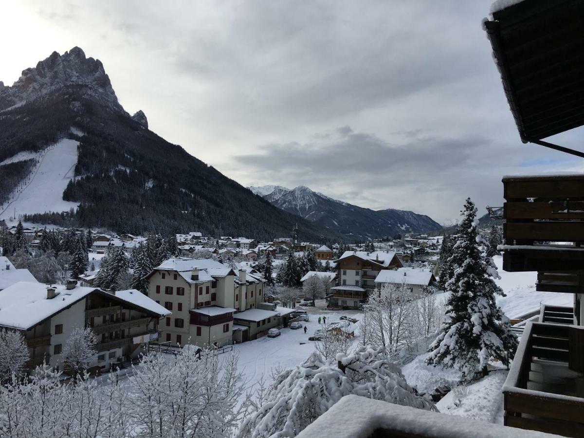 Ciasa Sot Croze Apartment Pozza di Fassa Bagian luar foto